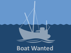 ROD + LINE ECT AND BOAT WANTED UNDER 8