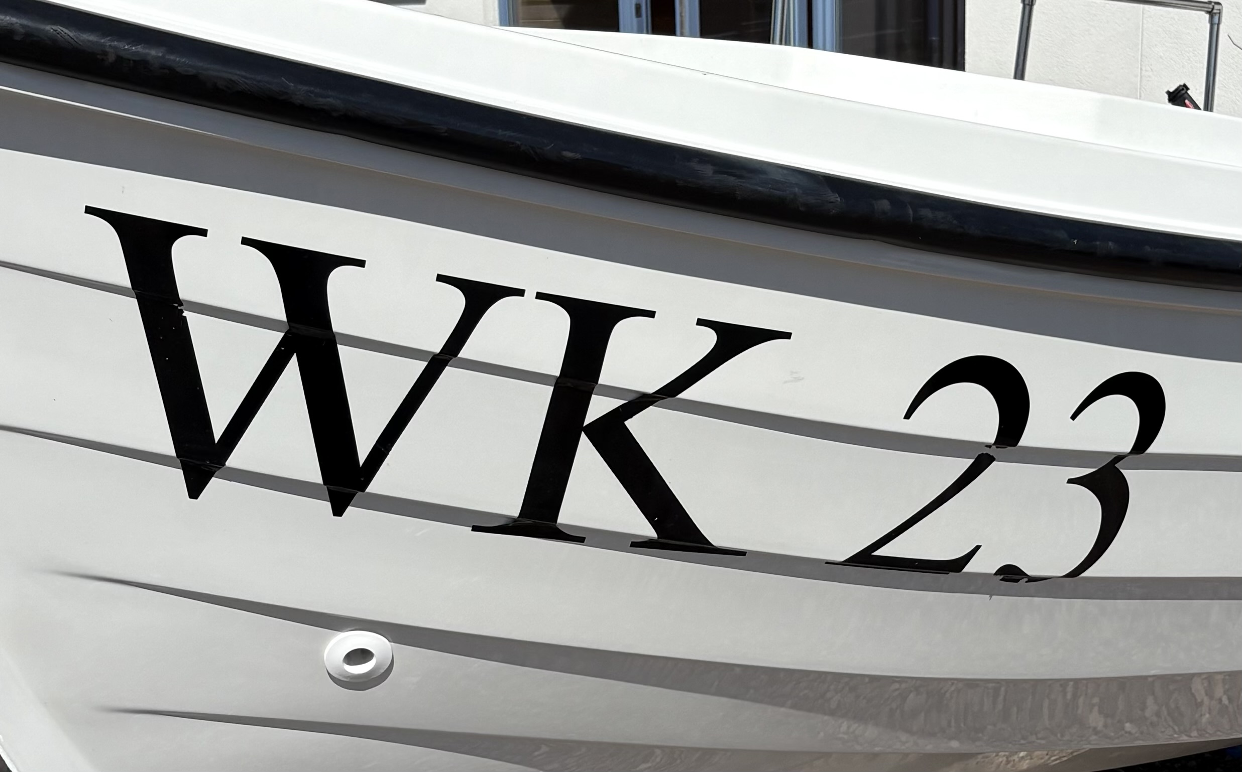 Fishing Boat Registration Letters & Numbers