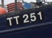 Fishing Boat Registration Letters & Numbers