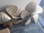 2 x 5 Blade 25 x 23.5 propellers 2 inch