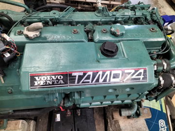 Volvo Penta TAMD74 & Gearbox