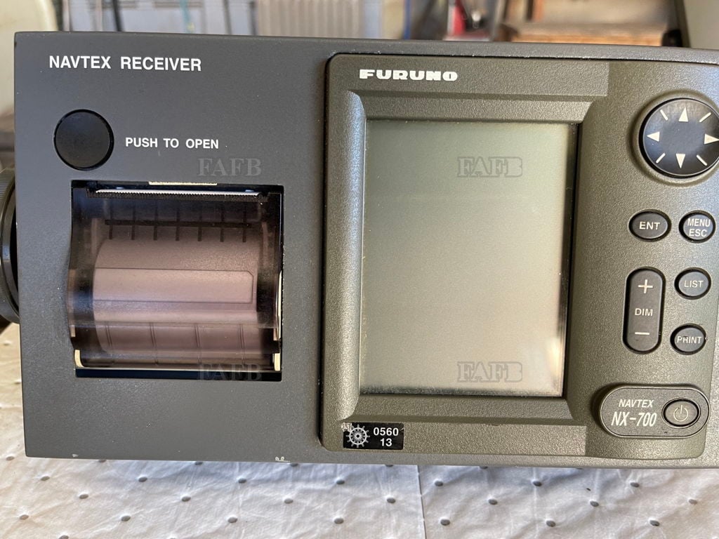 Navtex NX 700A Receiver and Printer.