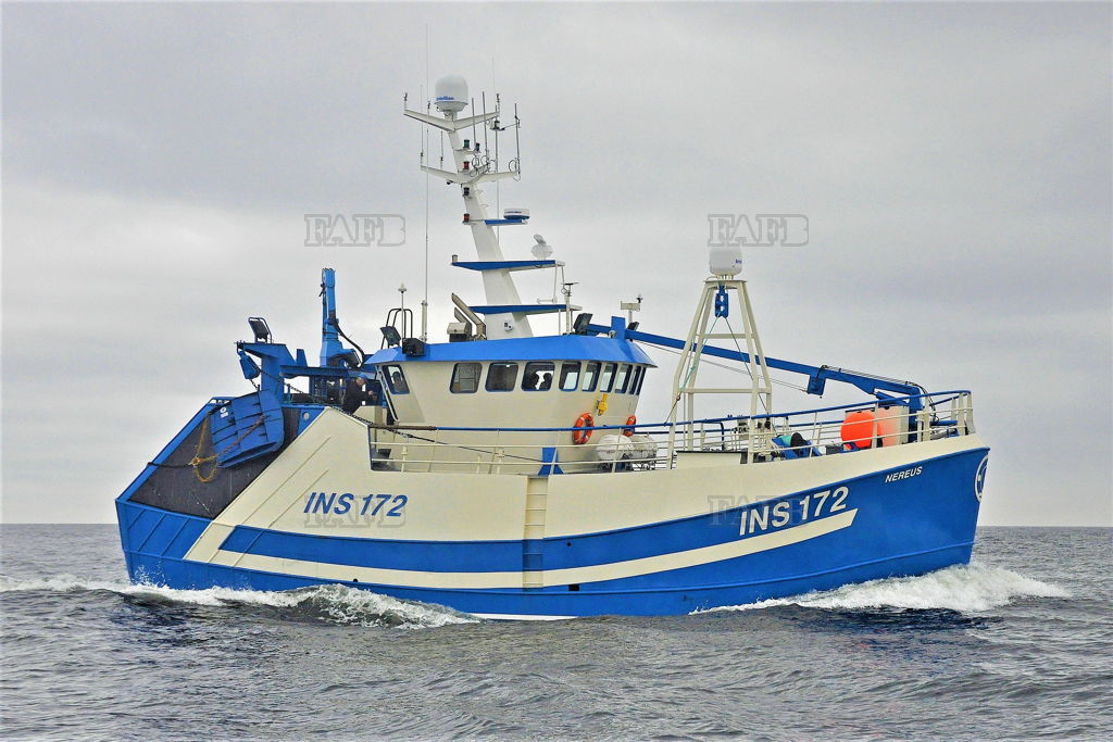 Steel hull freezer trawler, built in Macduff