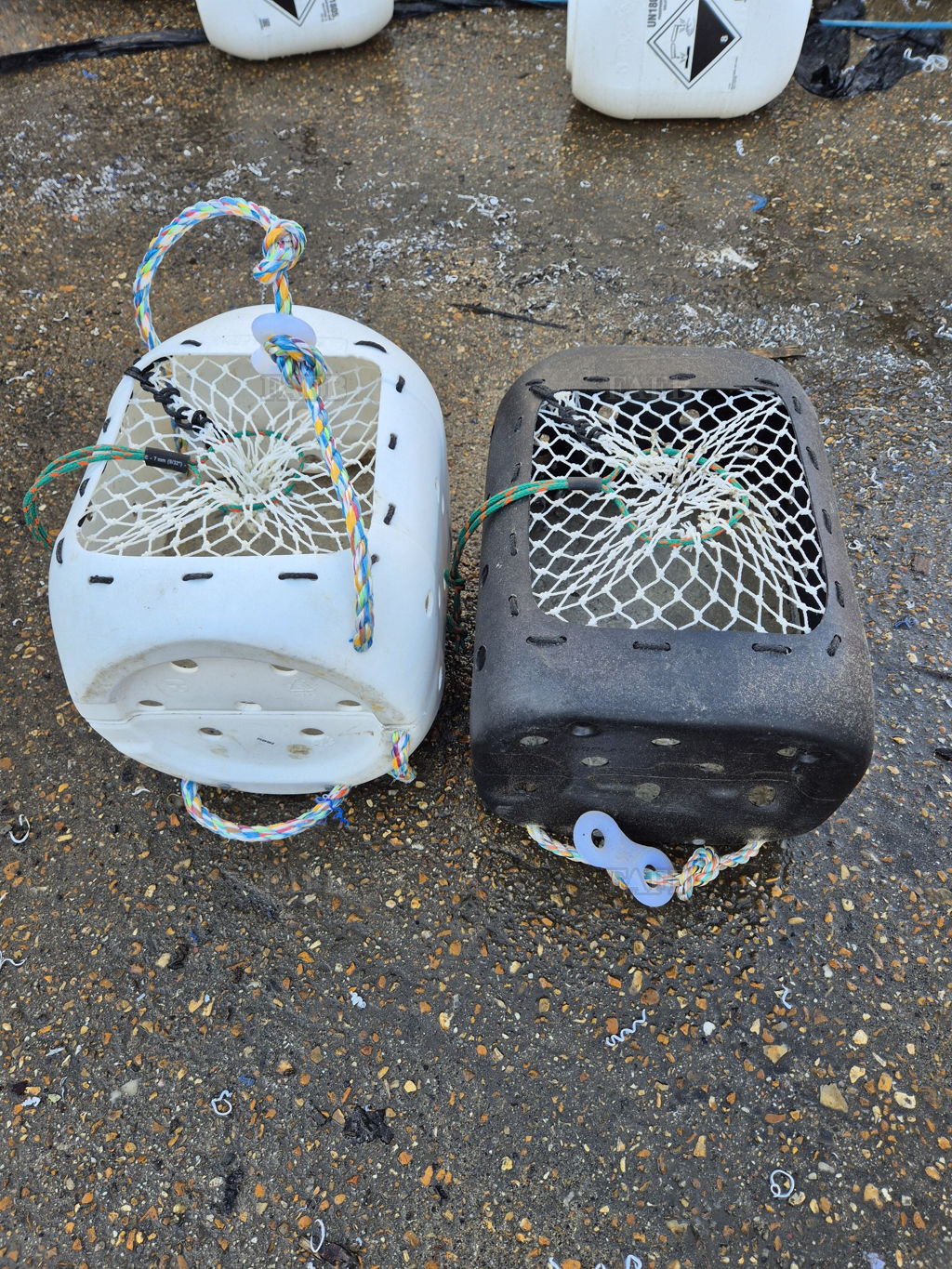 20 and 25ltr lay down whelk pots