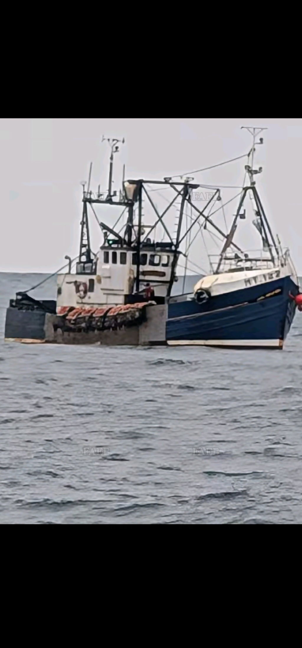 Wooden scallop dredger