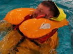 Man overboard .        Safety  awareness course