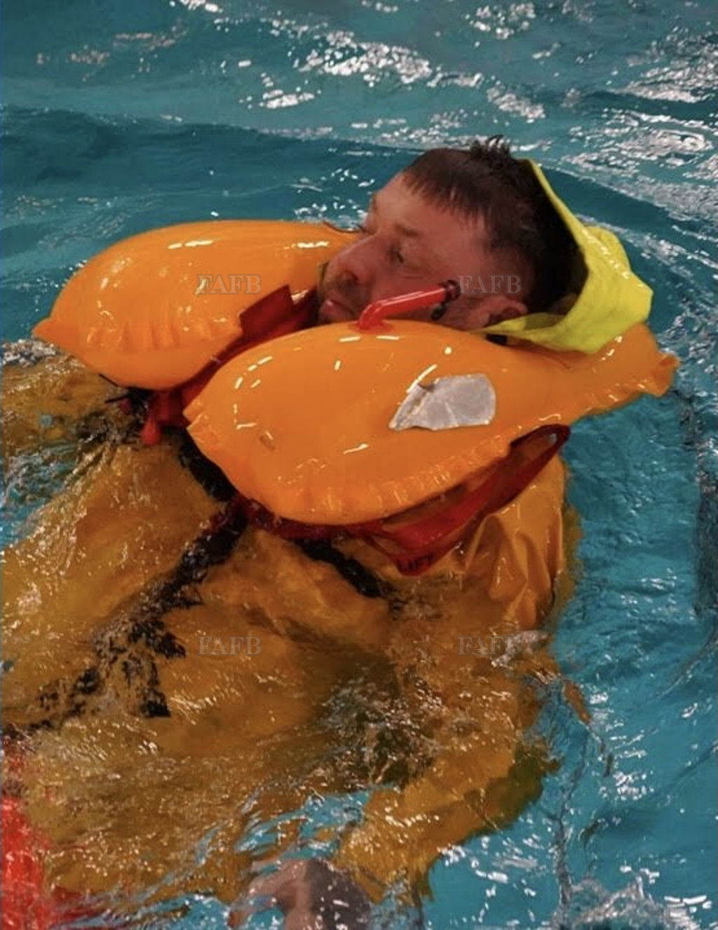 Man overboard .        Safety  awareness course