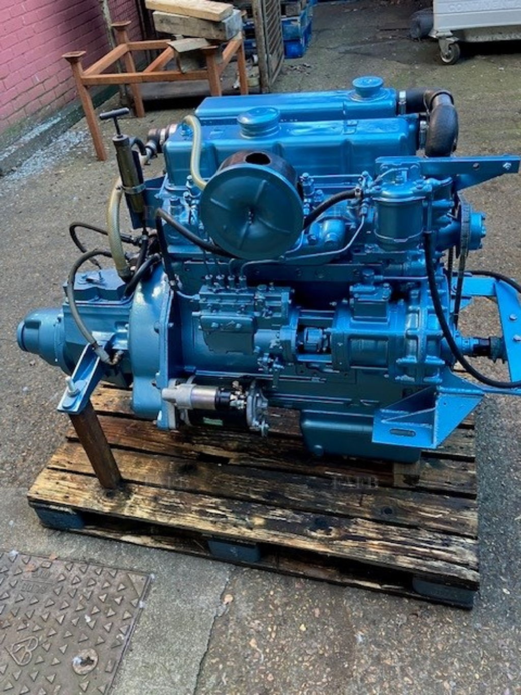 JCB  498 Marine Diesel engine c/w Gearbox