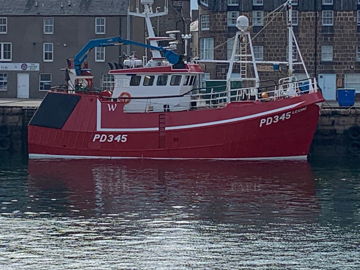 Macduff built Steel trawler