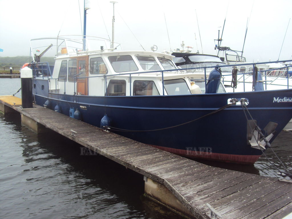 Steel Dutch Motor yacht