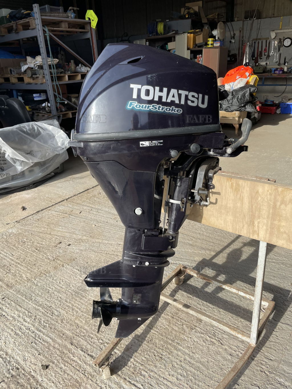 TOHATSU 9.8 HP 4 stroke.