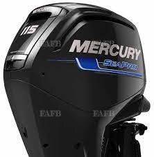 100hp (30) Mercury Sea Pro 2.1L Hopa Commercial Outboards