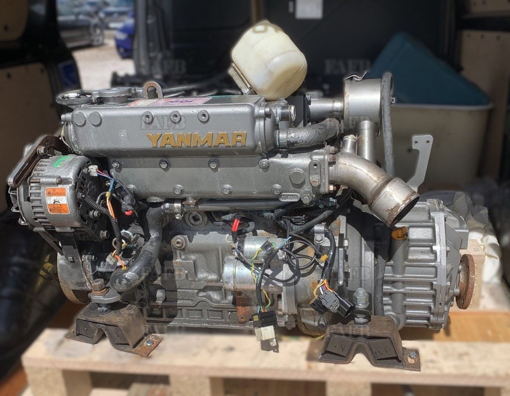 Yanmar 4JH3E 50hp Marine diesel Engine