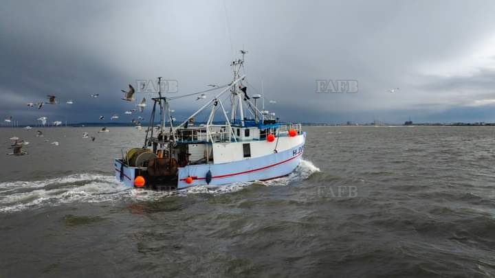 Wooden trawler