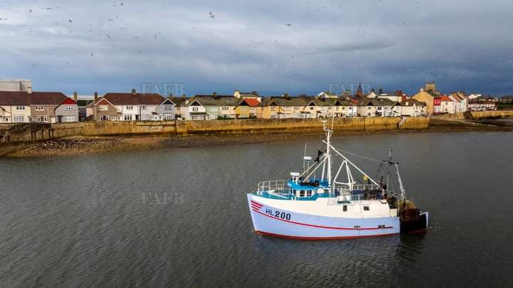 Wooden trawler