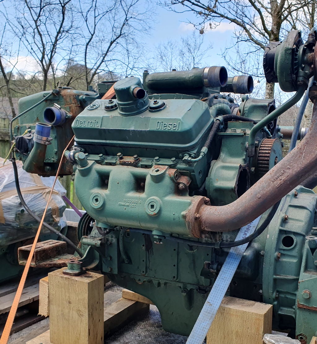 Detroit Diesel 6V 92 engine