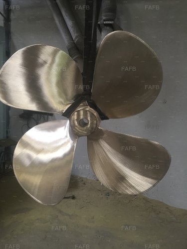 Brand new four bladed propellers from stock sizes from 18 inch to 32 inch