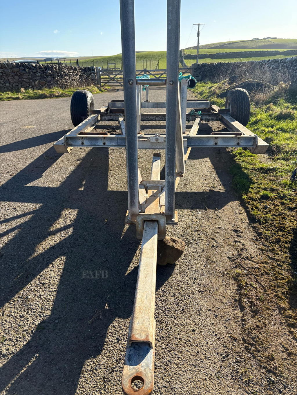 Galvanised trailer