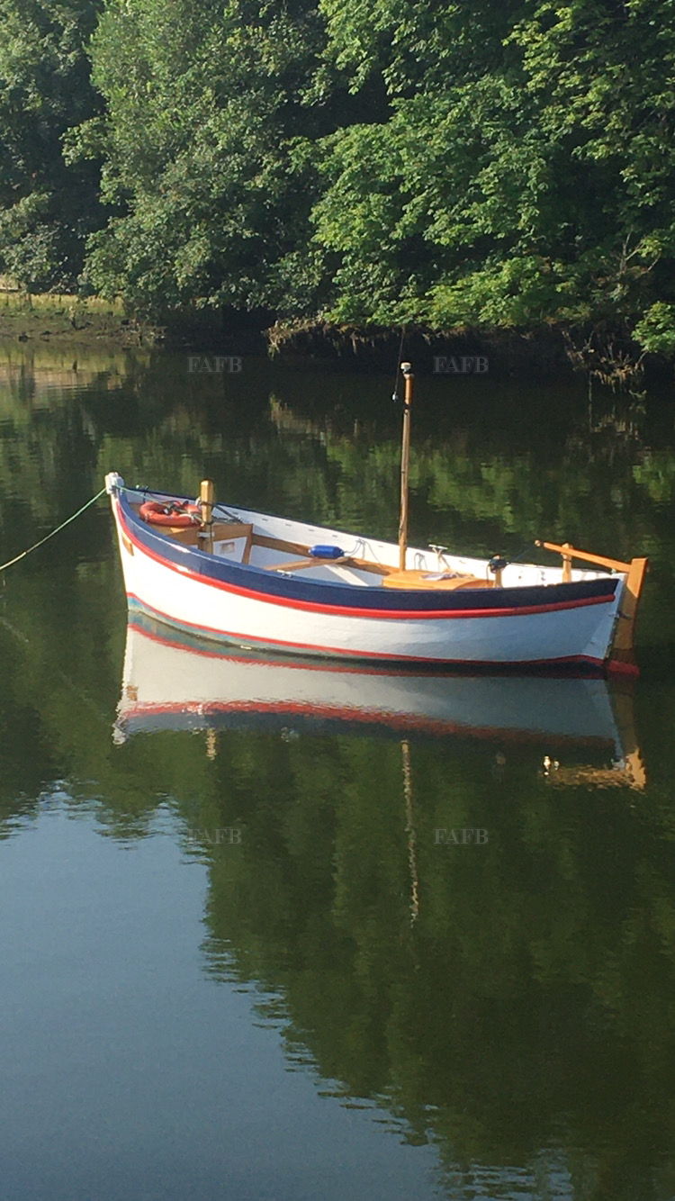 Carvel fishing boat