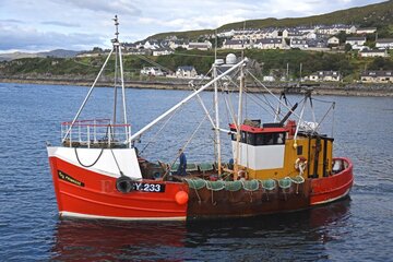 Wooden Trawler/scalloper