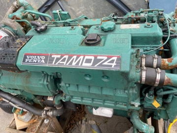 Volvo Penta TAMD74 Twin disc MG-507-A1