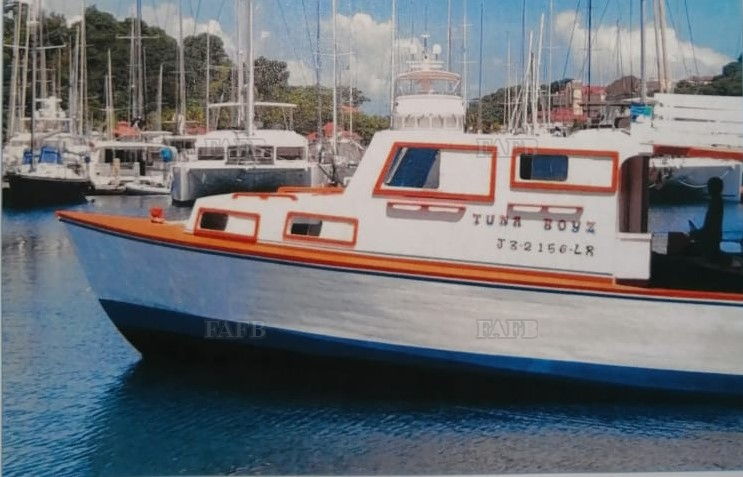 Wooden 53 ft, fiberglass longliner