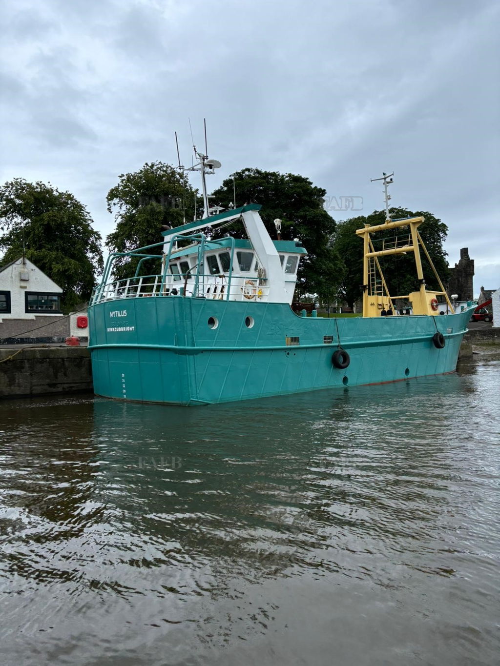 Mussel dredger Maaskant